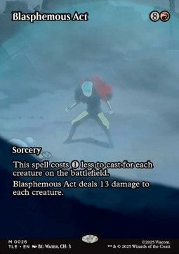 Blasphemous Act - Magic: The Gathering | Avatar: The Last Airbender: Eternal (Mythic) [TLE-26] Imagen principal del producto