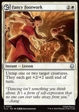 Fancy Footwork - Magic: The Gathering | Avatar: The Last Airbender (Uncommon) [TLA-19] Hoofdafbeelding