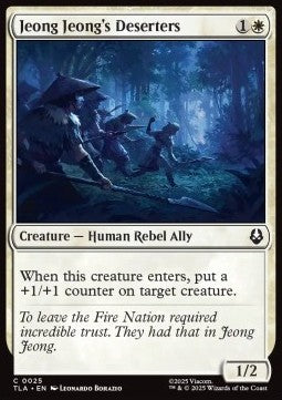 Jeong Jeong's Deserters - Magic: The Gathering | Avatar: The Last Airbender (Common) [TLA-25] Hoofdafbeelding