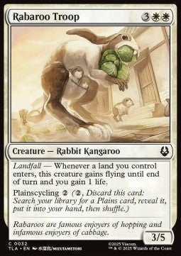 Rabaroo Troop - Magic: The Gathering | Avatar: The Last Airbender (Common) [TLA-32] Hoofdafbeelding