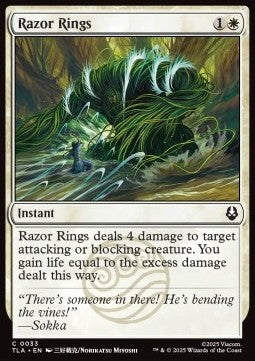 Razor Rings - Magic: The Gathering | Avatar: The Last Airbender (Common) [TLA-33] Hoofdafbeelding