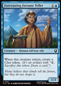 Forecasting Fortune Teller - Magic: The Gathering | Avatar: The Last Airbender (Common) [TLA-51] Hoofdafbeelding