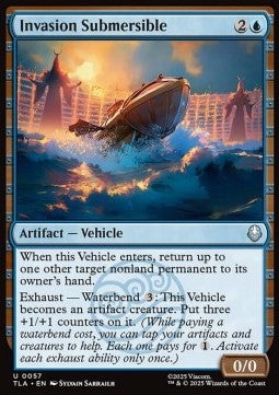 Invasion Submersible - Magic: The Gathering | Avatar: The Last Airbender (Uncommon) [TLA-57] Hoofdafbeelding