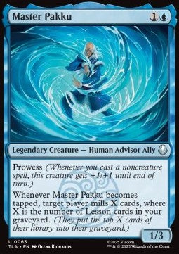 Master Pakku - Magic: The Gathering | Avatar: The Last Airbender (Uncommon) [TLA-63] Hover Image