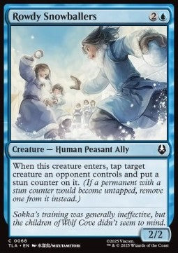 Rowdy Snowballers - Magic: The Gathering | Avatar: The Last Airbender (Common) [TLA-68] Main image
