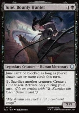 June, Bounty Hunter - Magic: The Gathering | Avatar: The Last Airbender (Uncommon) [TLA-106] Imagen principal del producto