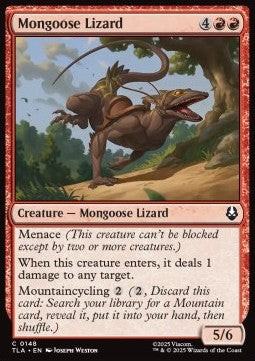Mongoose Lizard - Magic: The Gathering | Avatar: The Last Airbender (Common) [TLA-148] Image principale du produit