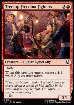 Treetop Freedom Fighters - Magic: The Gathering | Avatar: The Last Airbender (Common) [TLA-156] Hauptbild