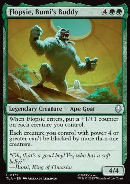 Flopsie, Bumi's Buddy - Magic: The Gathering | Avatar: The Last Airbender (Uncommon) [TLA-179] Hoofdafbeelding