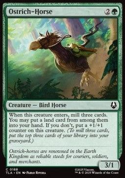 Ostrich-Horse - Magic: The Gathering | Avatar: The Last Airbender (Common) [TLA-188] Imagen principal del producto