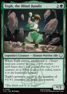 Toph, the Blind Bandit - Magic: The Gathering | Avatar: The Last Airbender (Uncommon) [TLA-198] Hoofdafbeelding