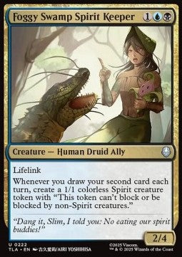 Foggy Swamp Spirit Keeper - Magic: The Gathering | Avatar: The Last Airbender (Uncommon) [TLA-222] Hoofdafbeelding