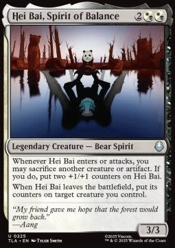 Hei Bai, Spirit of Balance - Magic: The Gathering | Avatar: The Last Airbender (Uncommon) [TLA-225] Hoofdafbeelding