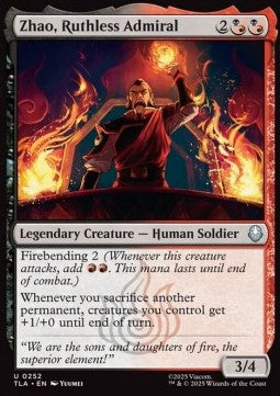 Zhao, Ruthless Admiral - Magic: The Gathering | Avatar: The Last Airbender (Uncommon) [TLA-252] Hauptbild