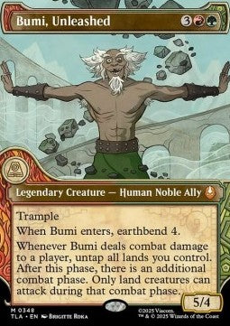 Bumi, Unleashed - Magic: The Gathering | Avatar: The Last Airbender: Extras (Mythic) [XTLA-348] Hoofdafbeelding
