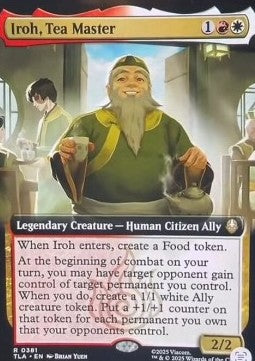 Iroh, Tea Master - Magic: The Gathering | Avatar: The Last Airbender: Extras (Rare) [XTLA-381] Hoofdafbeelding