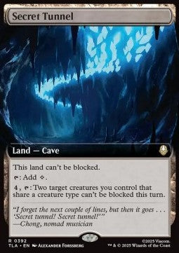 Secret Tunnel - Magic: The Gathering | Avatar: The Last Airbender: Extras (Rare) [XTLA-392] Hoofdafbeelding