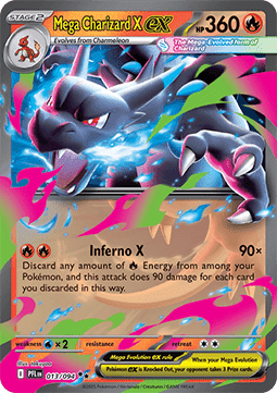 Mega Charizard X ex - Phantasmal Flames (Double Rare) [PFL-013] Imagen principal del producto