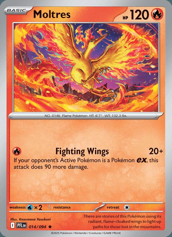 Moltres - Phantasmal Flames (Uncommon) [PFL-014] Main image