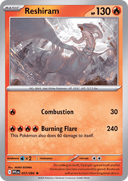 Reshiram - Phantasmal Flames (Rare) [PFL-017] Imagen principal del producto