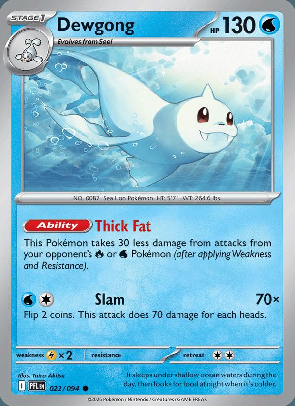 Dewgong - Phantasmal Flames (Common) [PFL-022] Main image