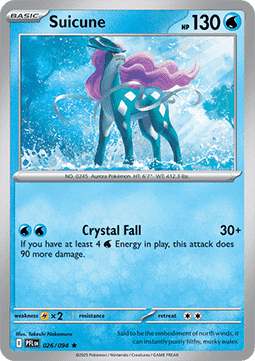 Suicune - Phantasmal Flames (Rare) [PFL-026] Imagen principal del producto