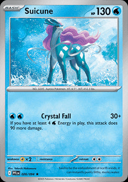 Suicune - Phantasmal Flames (Rare) [PFL-026] Hover Image
