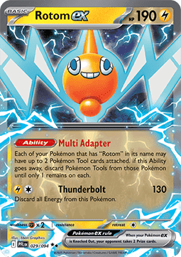 Rotom ex - Phantasmal Flames (Double Rare) [PFL-029] Imagen principal del producto