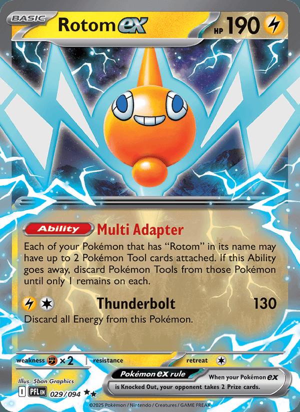 Rotom ex - Phantasmal Flames (Double Rare) [PFL-029] Hoofdafbeelding