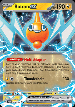 Rotom ex - Phantasmal Flames (Double Rare) [PFL-029] Hover Image
