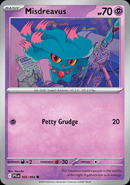 Misdreavus - Phantasmal Flames (Common) [PFL-035] Hover Image