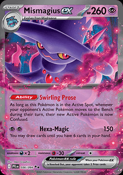 Mismagius ex - Phantasmal Flames (Double Rare) [PFL-036] Hover Image