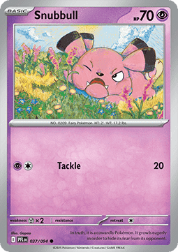 Snubbull - Phantasmal Flames (Common) [PFL-037] Imagen principal del producto