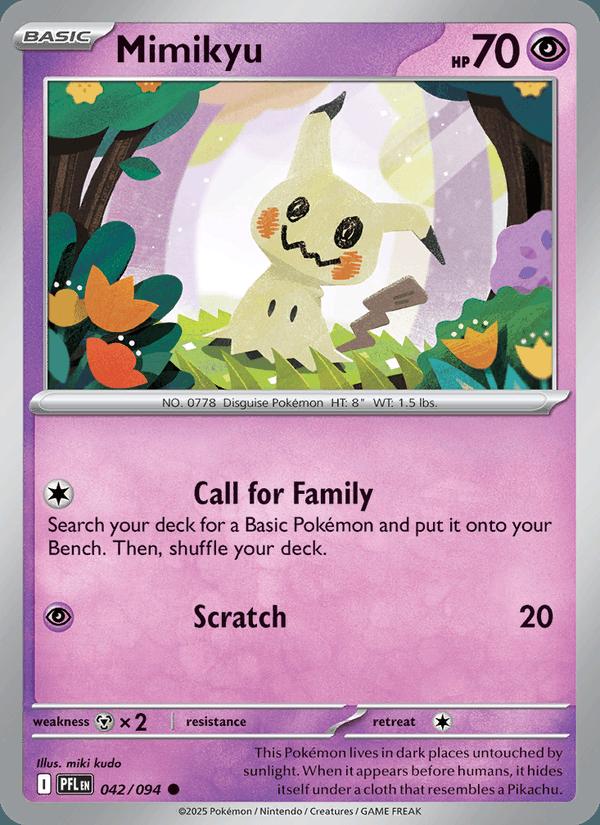 Mimikyu - Phantasmal Flames (Common) [PFL-042] Hoofdafbeelding