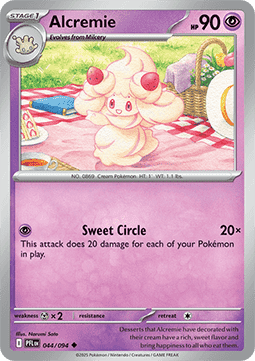Alcremie - Phantasmal Flames (Uncommon) [PFL-044] Imagen principal del producto