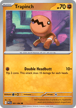 Trapinch - Phantasmal Flames (Common) [PFL-051] Imagen principal del producto
