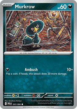 Murkrow - Phantasmal Flames (Common) [PFL-057] Imagen principal del producto