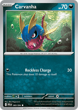 Carvanha - Phantasmal Flames (Common) [PFL-060] Imagen principal del producto