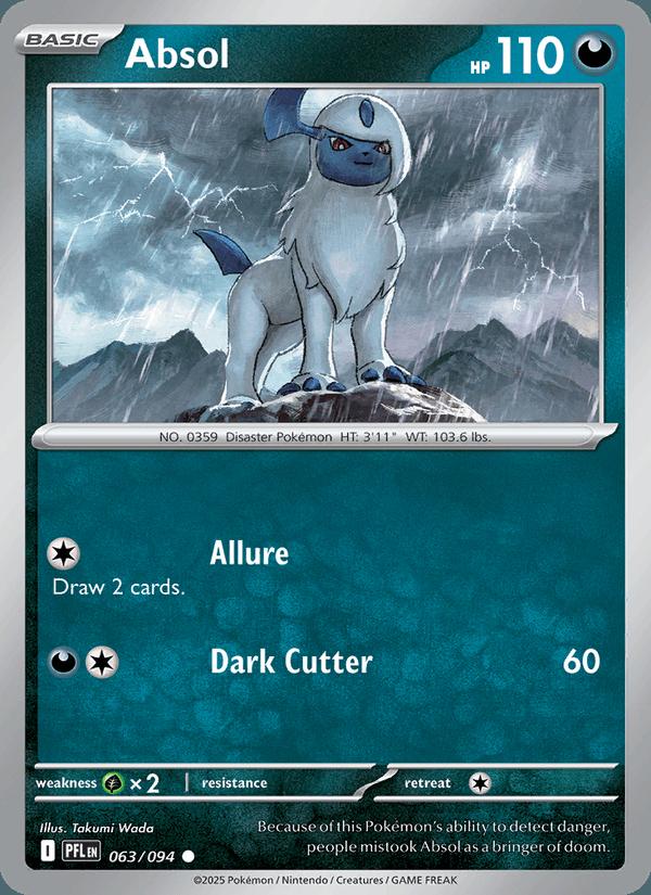 Absol - Phantasmal Flames (Common) [PFL-063] Main image