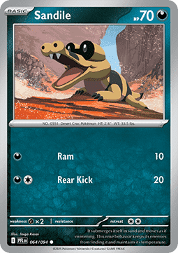 Sandile - Phantasmal Flames (Common) [PFL-064] Imagen principal del producto