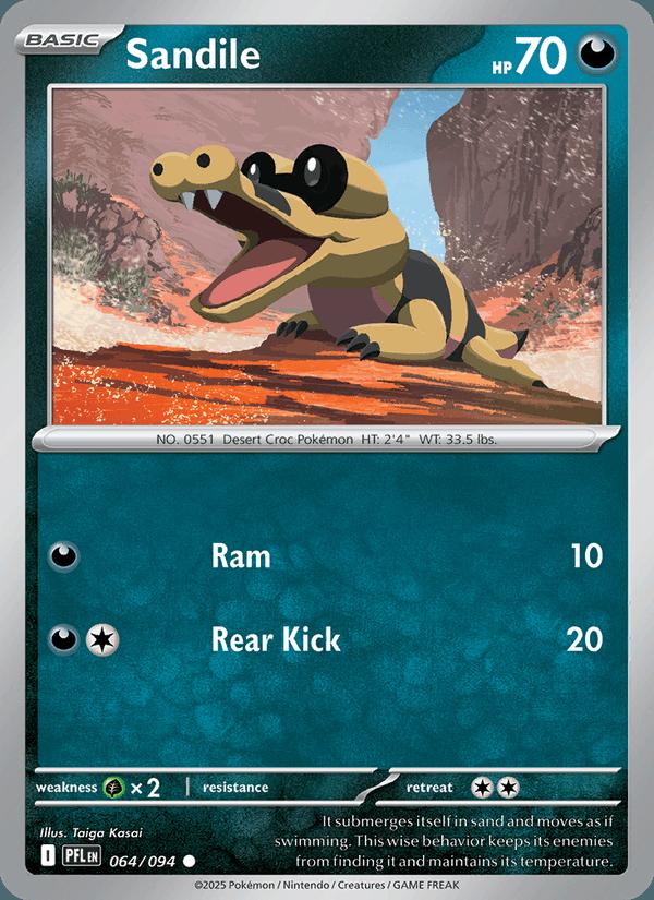 Sandile - Phantasmal Flames (Common) [PFL-064] Imagen principal del producto