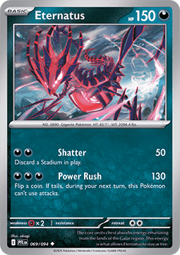 Eternatus - Phantasmal Flames (Uncommon) [PFL-069] Imagen principal del producto