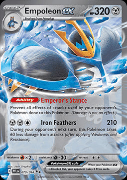 Empoleon ex - Phantasmal Flames (Double Rare) [PFL-070] Hover Image