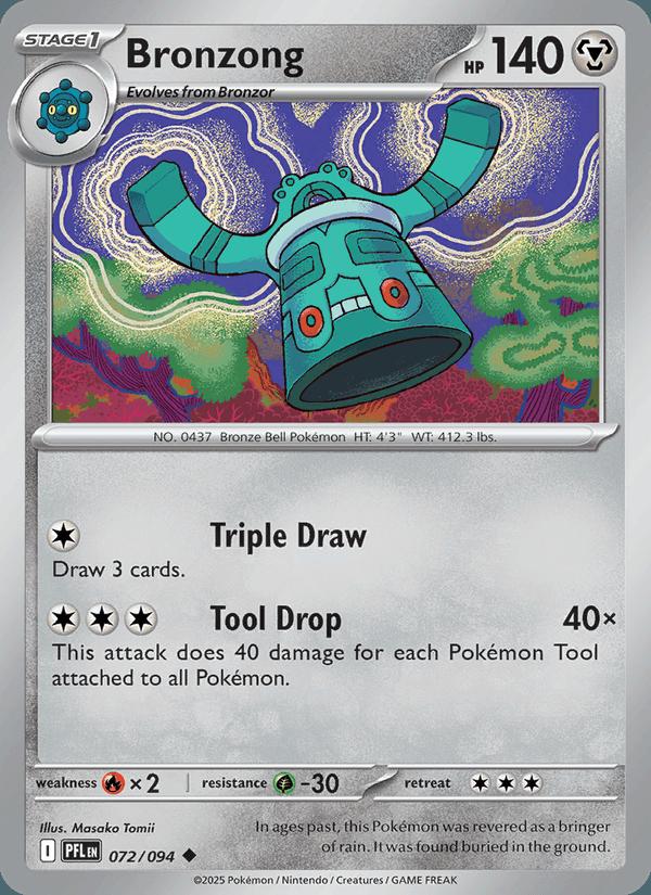 Bronzong - Phantasmal Flames (Uncommon) [PFL-072] Imagen principal del producto