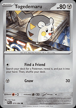 Togedemaru - Phantasmal Flames (Common) [PFL-073]