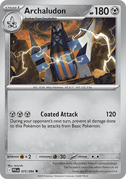 Archaludon - Phantasmal Flames (Uncommon) [PFL-075] Imagen principal del producto