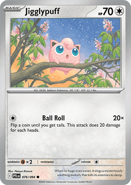 Jigglypuff - Phantasmal Flames (Common) [PFL-076] Imagen principal del producto