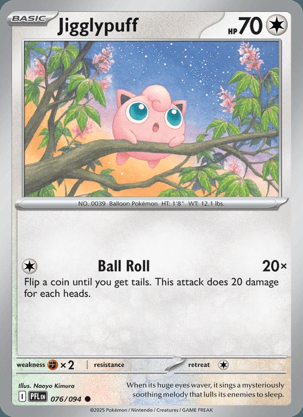 Jigglypuff - Phantasmal Flames (Common) [PFL-076] Image principale du produit