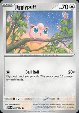 Jigglypuff - Phantasmal Flames (Common) [PFL-076] Hover Image