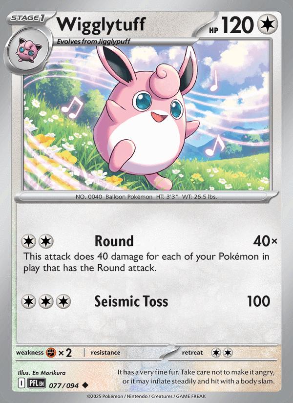 Wigglytuff - Phantasmal Flames (Uncommon) [PFL-077] Main image